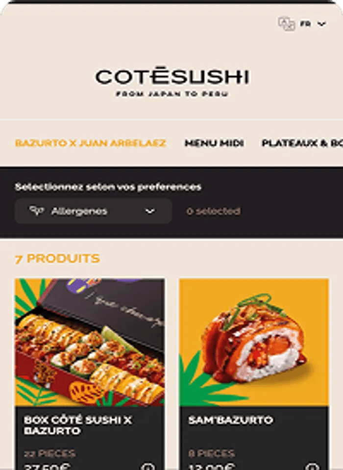 applicacion web de menu por qr